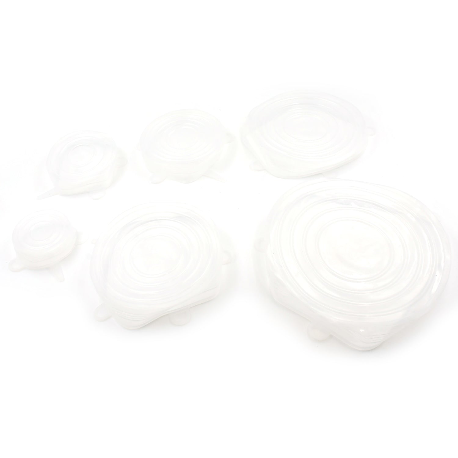 5752 Silicone Stretch Lids Food Cover For Freezer Microwave Oven Dishwasher Safe Fresh-keeping Flexible Covers For Utensils Dishes Plates Jars Cans Mugs Bowl Covers Food Safety Seal Lids (6 Pcs Set 95 Gm ) 5752 Silicone Stretch Lids Food Cover For Freezer Microwave Oven Dishwasher Safe Fresh-keeping Flexible Covers For Utensils Dishes Plates Jars Cans Mugs Bowl Covers Food Safety Seal Lids (6 Pcs Set 95 Gm )